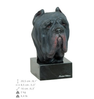 Mastif neapolitański ręcznie pomalowana statuetka Art-Dog